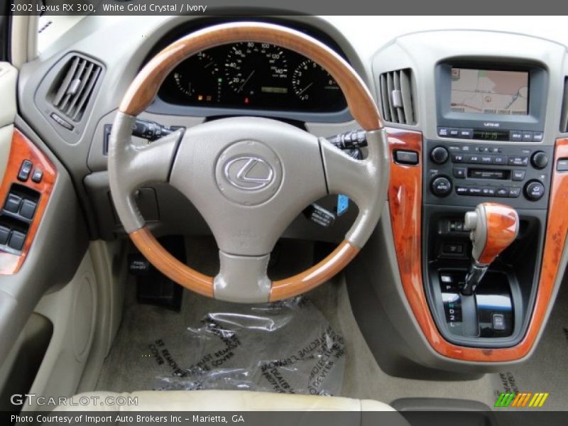 White Gold Crystal / Ivory 2002 Lexus RX 300