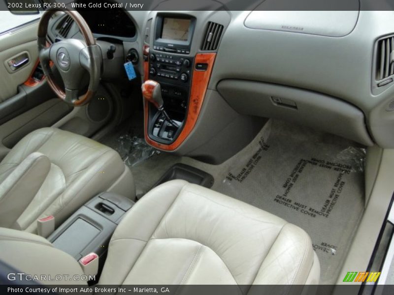 White Gold Crystal / Ivory 2002 Lexus RX 300