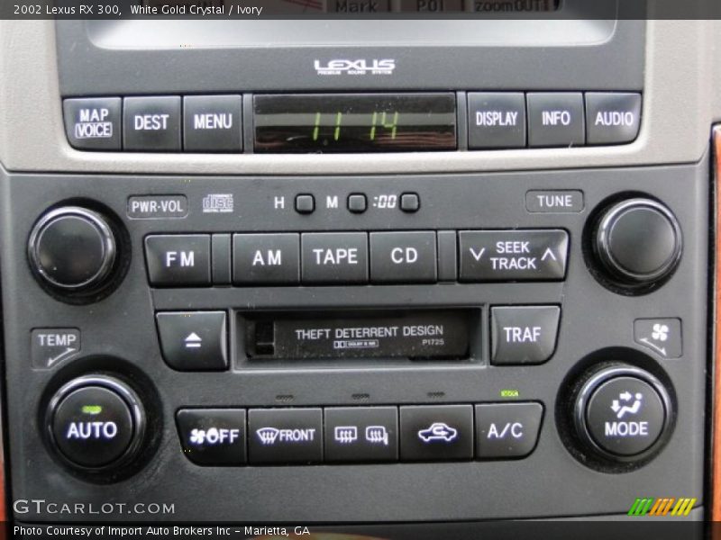 White Gold Crystal / Ivory 2002 Lexus RX 300