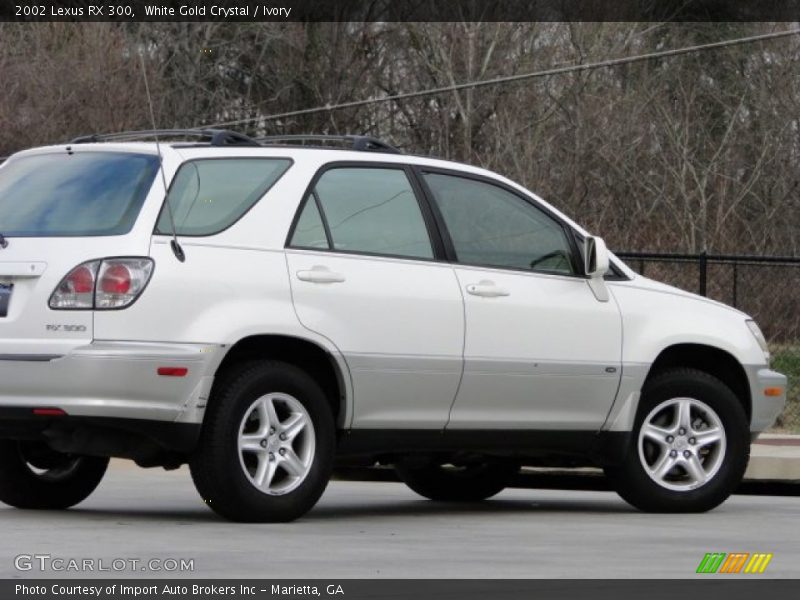White Gold Crystal / Ivory 2002 Lexus RX 300