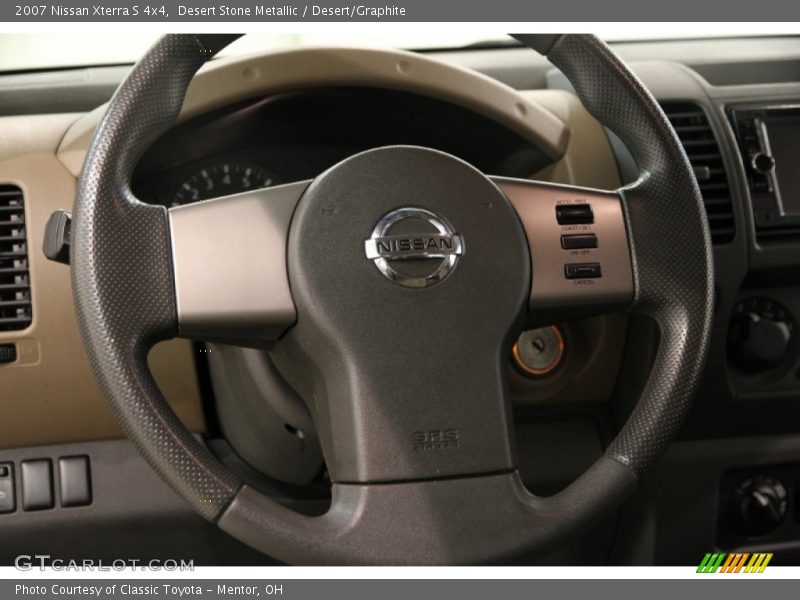 Desert Stone Metallic / Desert/Graphite 2007 Nissan Xterra S 4x4