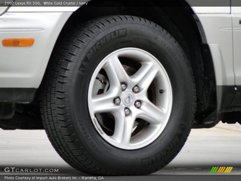 White Gold Crystal / Ivory 2002 Lexus RX 300