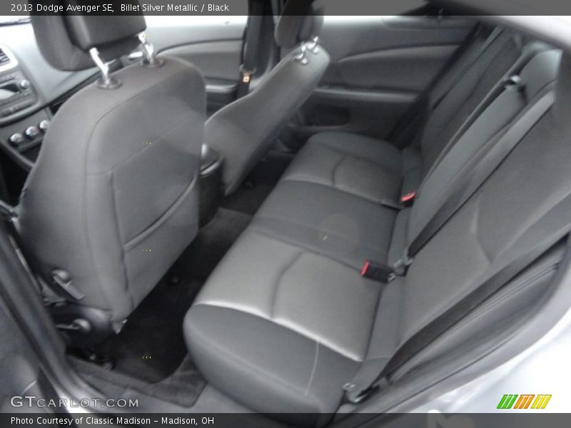 Billet Silver Metallic / Black 2013 Dodge Avenger SE