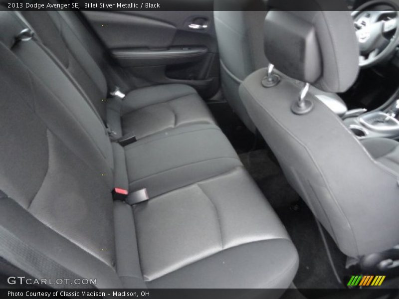 Billet Silver Metallic / Black 2013 Dodge Avenger SE