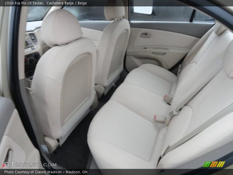 Cashmere Beige / Beige 2009 Kia Rio LX Sedan