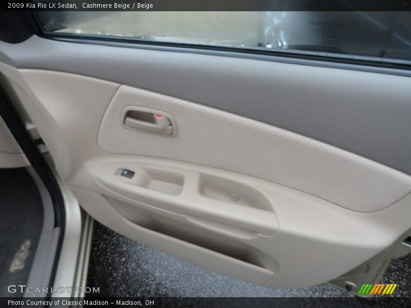 Cashmere Beige / Beige 2009 Kia Rio LX Sedan