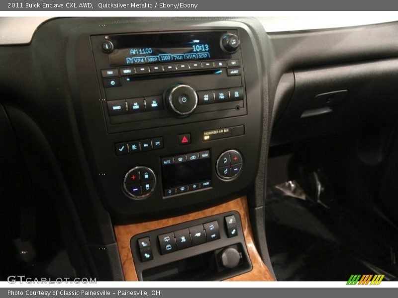Quicksilver Metallic / Ebony/Ebony 2011 Buick Enclave CXL AWD