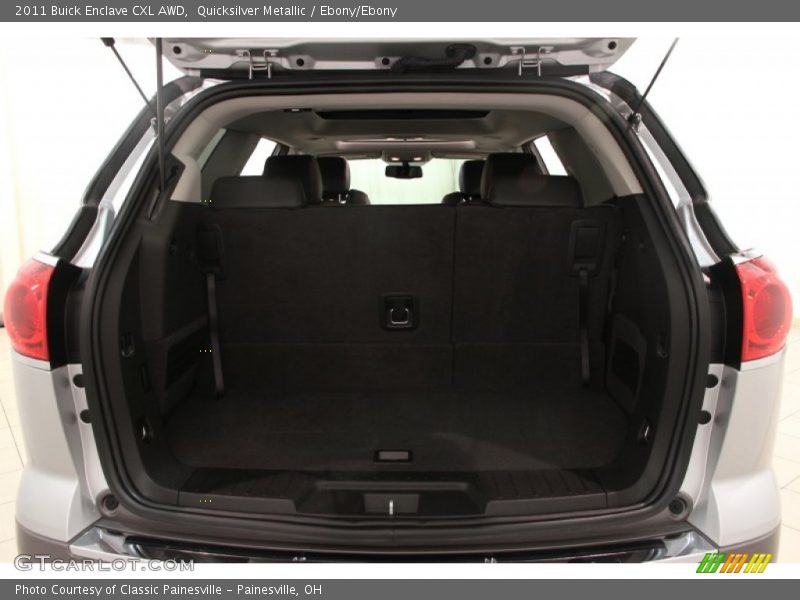 Quicksilver Metallic / Ebony/Ebony 2011 Buick Enclave CXL AWD