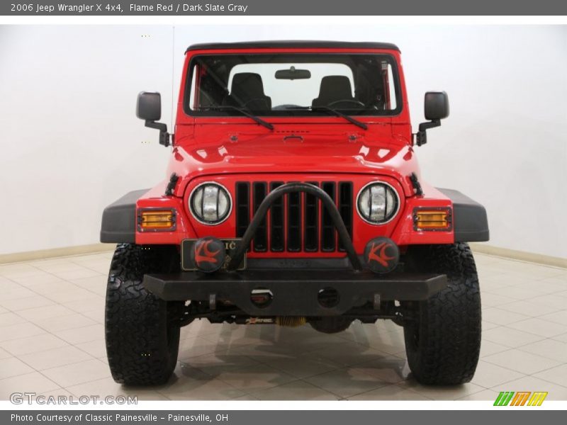 Flame Red / Dark Slate Gray 2006 Jeep Wrangler X 4x4