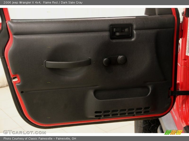 Flame Red / Dark Slate Gray 2006 Jeep Wrangler X 4x4