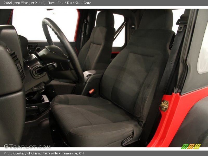 Flame Red / Dark Slate Gray 2006 Jeep Wrangler X 4x4