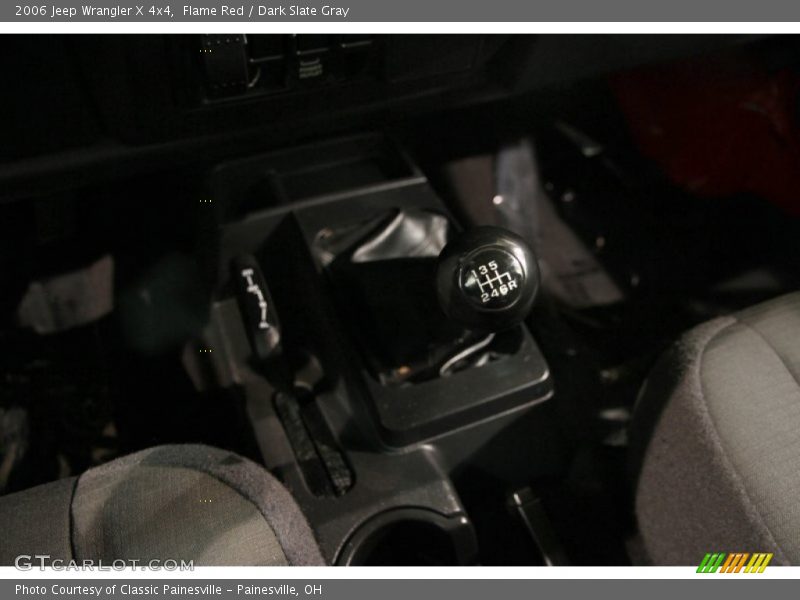 Flame Red / Dark Slate Gray 2006 Jeep Wrangler X 4x4