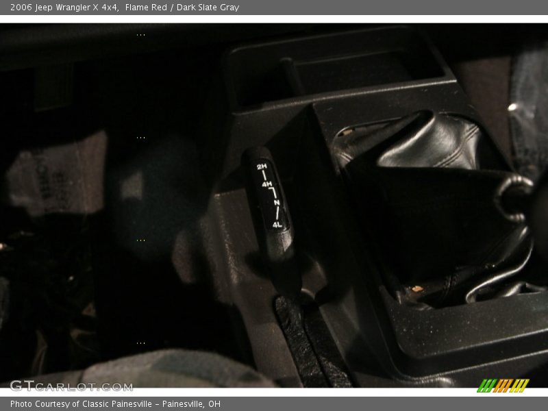 Flame Red / Dark Slate Gray 2006 Jeep Wrangler X 4x4