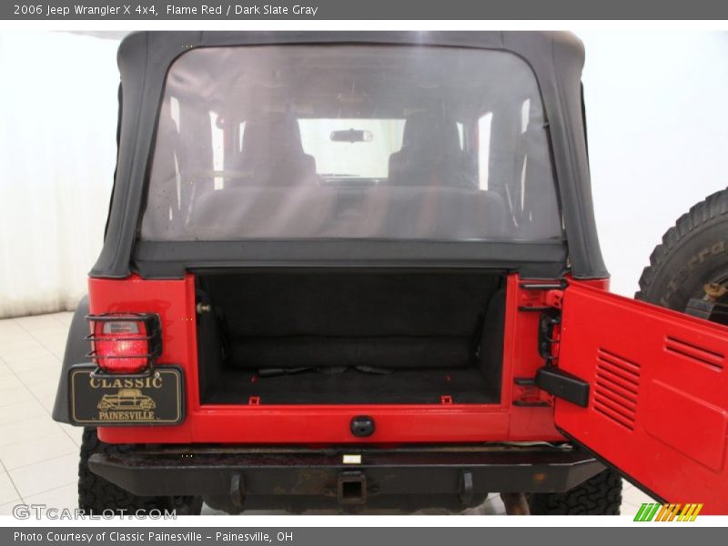 Flame Red / Dark Slate Gray 2006 Jeep Wrangler X 4x4