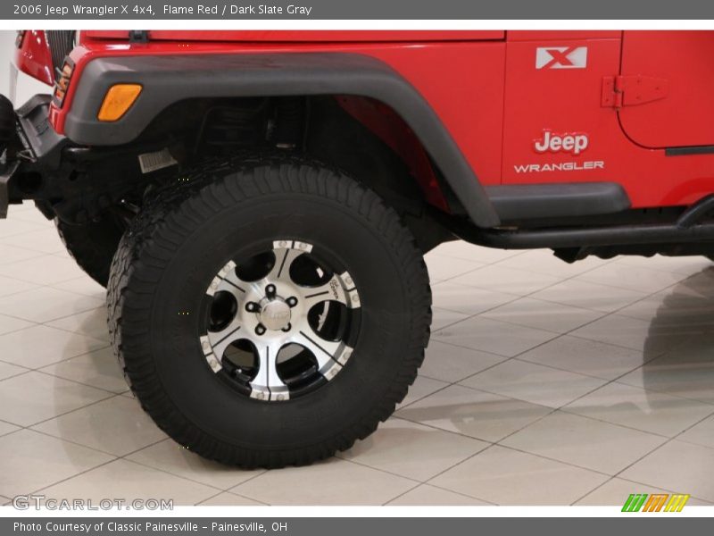 Custom Wheels of 2006 Wrangler X 4x4