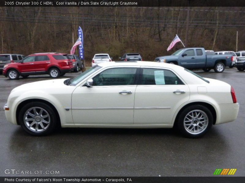 Cool Vanilla / Dark Slate Gray/Light Graystone 2005 Chrysler 300 C HEMI