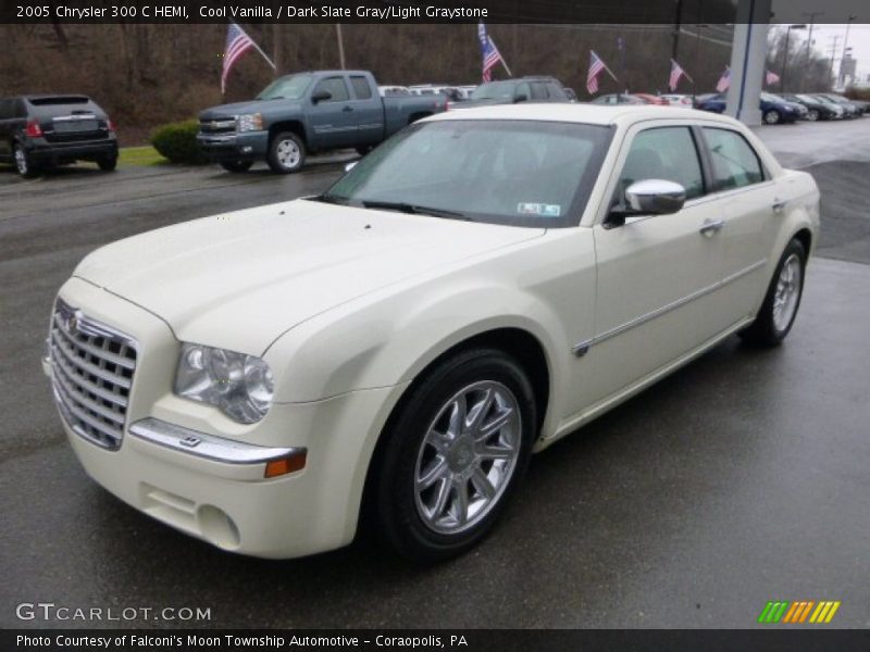Cool Vanilla / Dark Slate Gray/Light Graystone 2005 Chrysler 300 C HEMI
