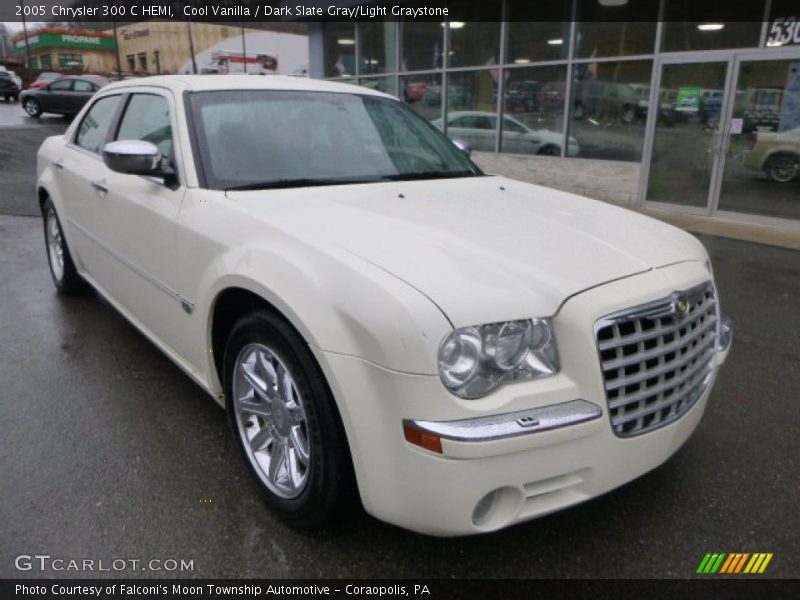 Cool Vanilla / Dark Slate Gray/Light Graystone 2005 Chrysler 300 C HEMI