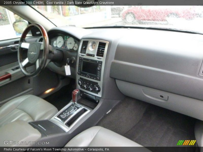 Cool Vanilla / Dark Slate Gray/Light Graystone 2005 Chrysler 300 C HEMI