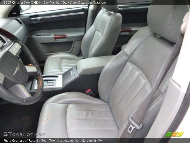 Cool Vanilla / Dark Slate Gray/Light Graystone 2005 Chrysler 300 C HEMI
