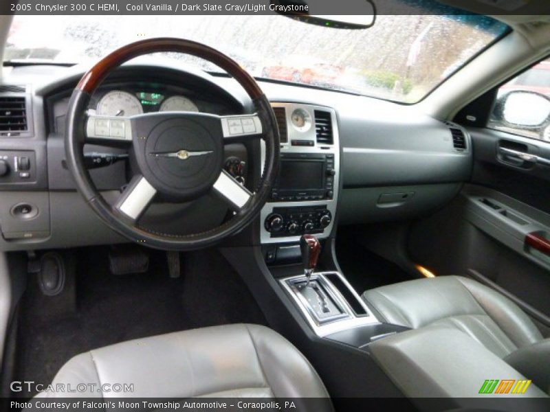 Cool Vanilla / Dark Slate Gray/Light Graystone 2005 Chrysler 300 C HEMI