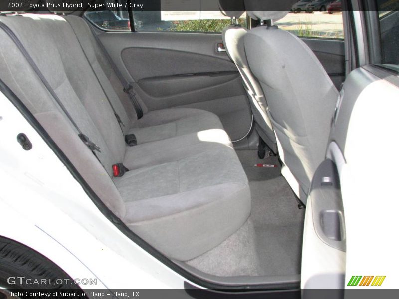 Super White / Gray 2002 Toyota Prius Hybrid
