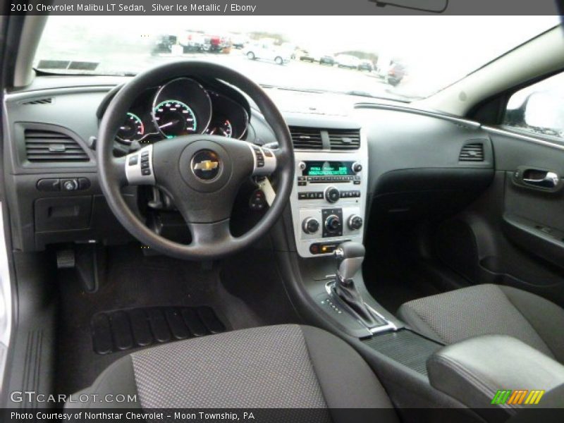 Ebony Interior - 2010 Malibu LT Sedan 