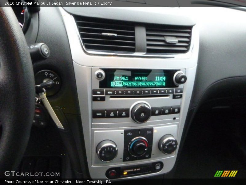 Silver Ice Metallic / Ebony 2010 Chevrolet Malibu LT Sedan