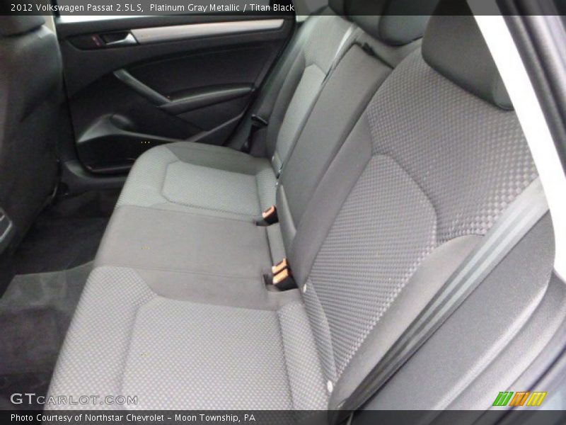 Platinum Gray Metallic / Titan Black 2012 Volkswagen Passat 2.5L S