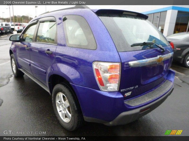 Laser Blue Metallic / Light Gray 2006 Chevrolet Equinox LS