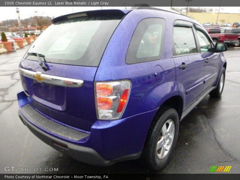 Laser Blue Metallic / Light Gray 2006 Chevrolet Equinox LS