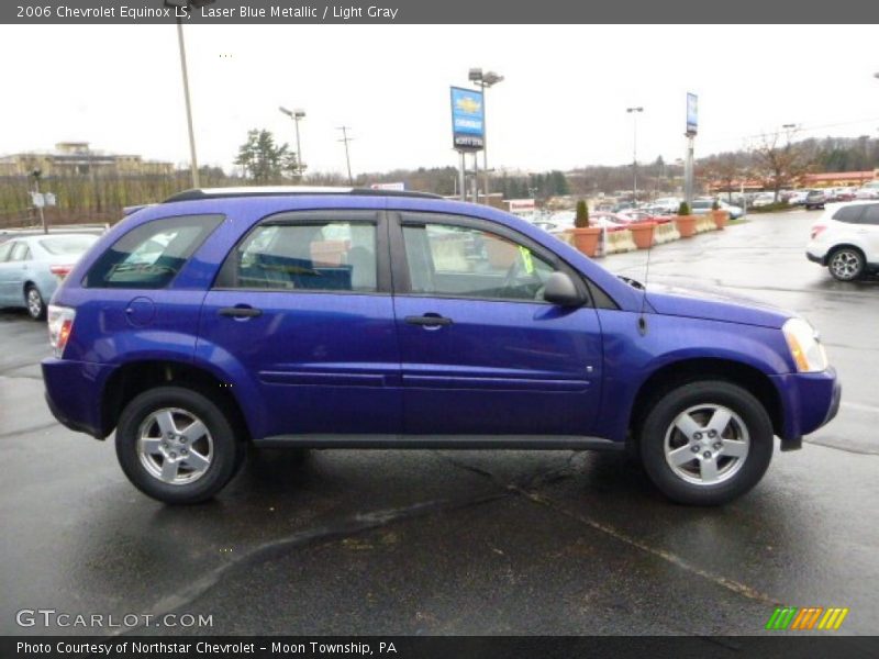 Laser Blue Metallic / Light Gray 2006 Chevrolet Equinox LS