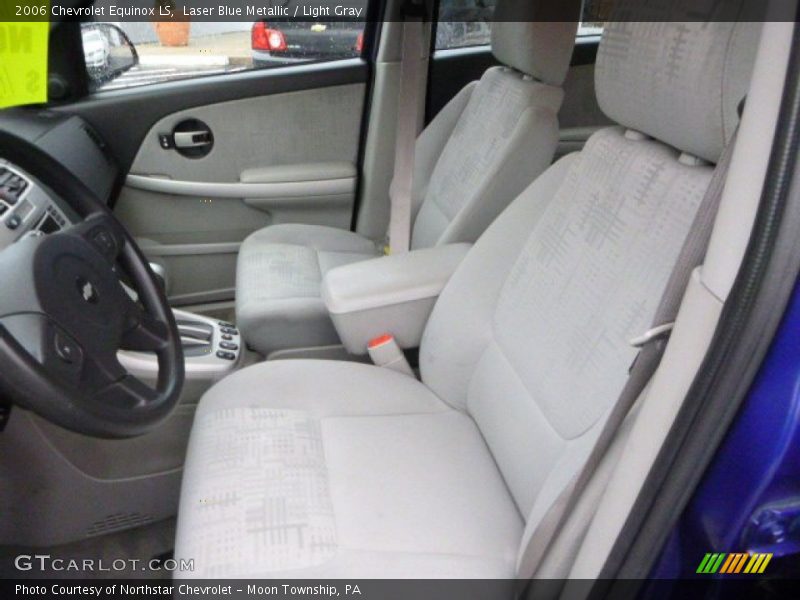 Laser Blue Metallic / Light Gray 2006 Chevrolet Equinox LS