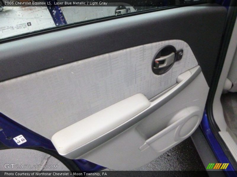 Laser Blue Metallic / Light Gray 2006 Chevrolet Equinox LS