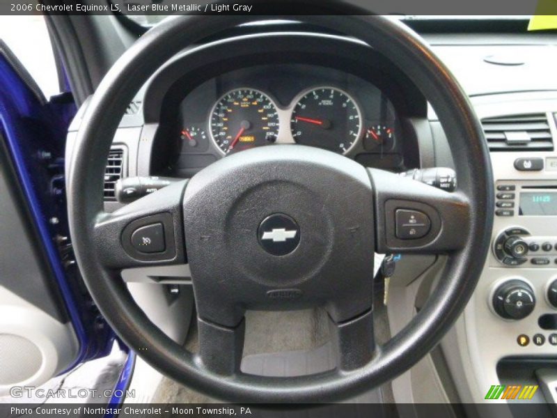 Laser Blue Metallic / Light Gray 2006 Chevrolet Equinox LS