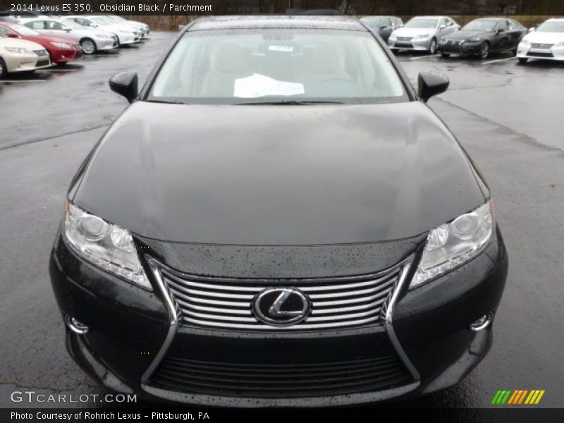 Obsidian Black / Parchment 2014 Lexus ES 350