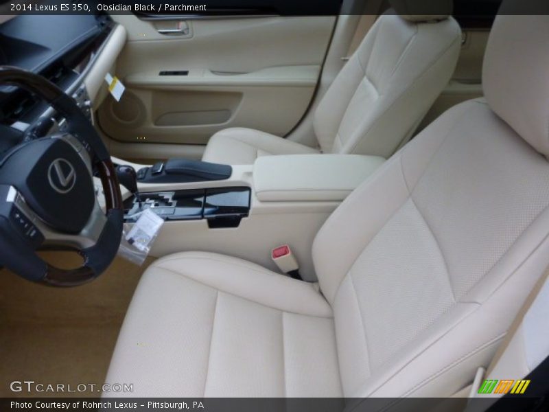 Obsidian Black / Parchment 2014 Lexus ES 350