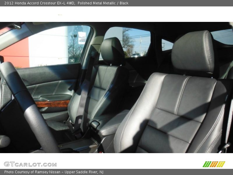 Polished Metal Metallic / Black 2012 Honda Accord Crosstour EX-L 4WD