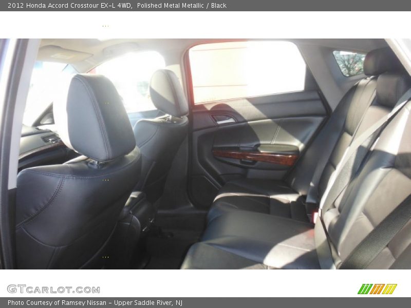 Polished Metal Metallic / Black 2012 Honda Accord Crosstour EX-L 4WD