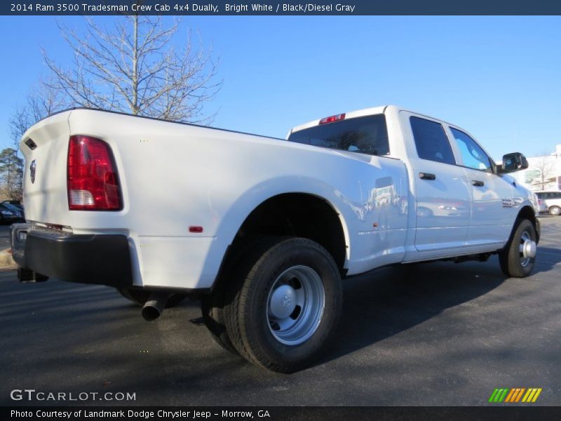  2014 3500 Tradesman Crew Cab 4x4 Dually Bright White