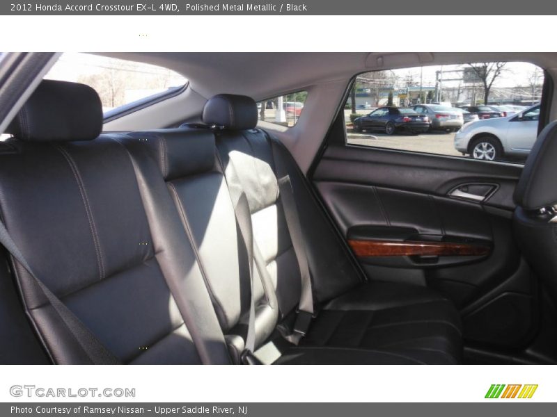 Polished Metal Metallic / Black 2012 Honda Accord Crosstour EX-L 4WD
