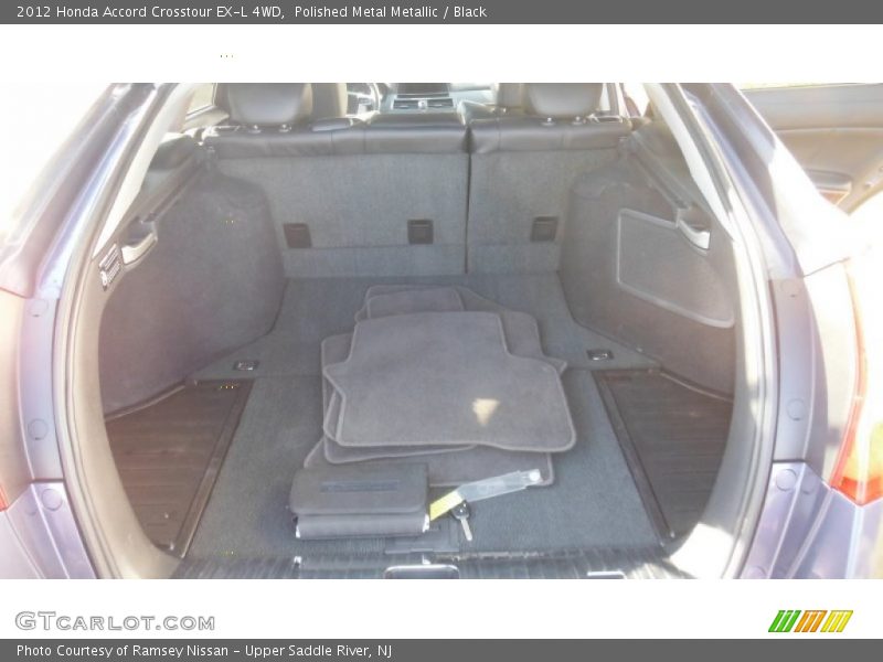 Polished Metal Metallic / Black 2012 Honda Accord Crosstour EX-L 4WD