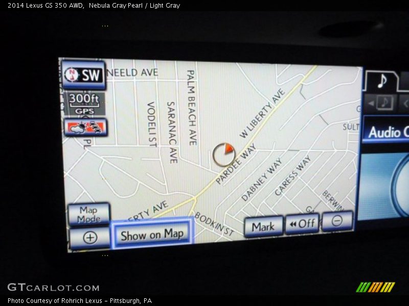 Nebula Gray Pearl / Light Gray 2014 Lexus GS 350 AWD