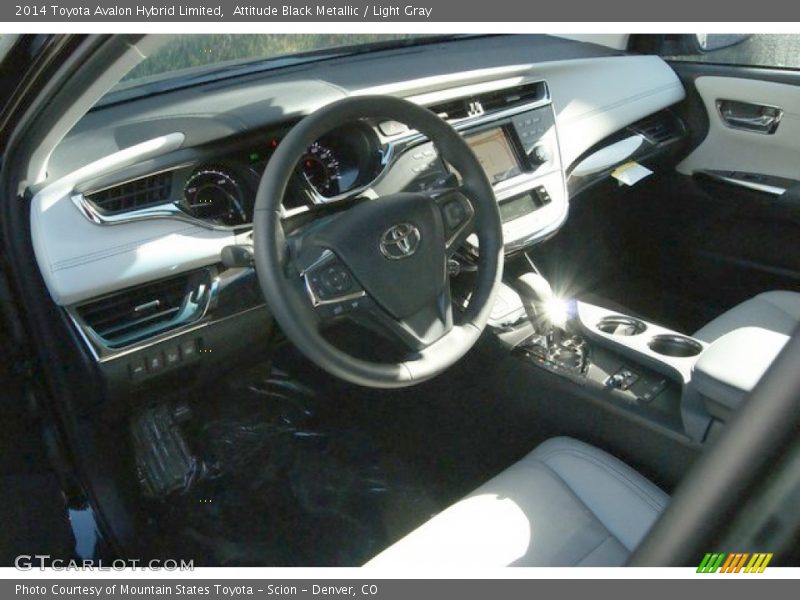 Attitude Black Metallic / Light Gray 2014 Toyota Avalon Hybrid Limited