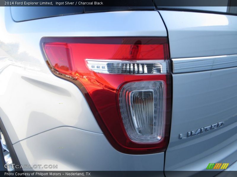 Ingot Silver / Charcoal Black 2014 Ford Explorer Limited