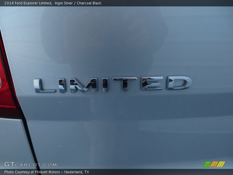 Ingot Silver / Charcoal Black 2014 Ford Explorer Limited