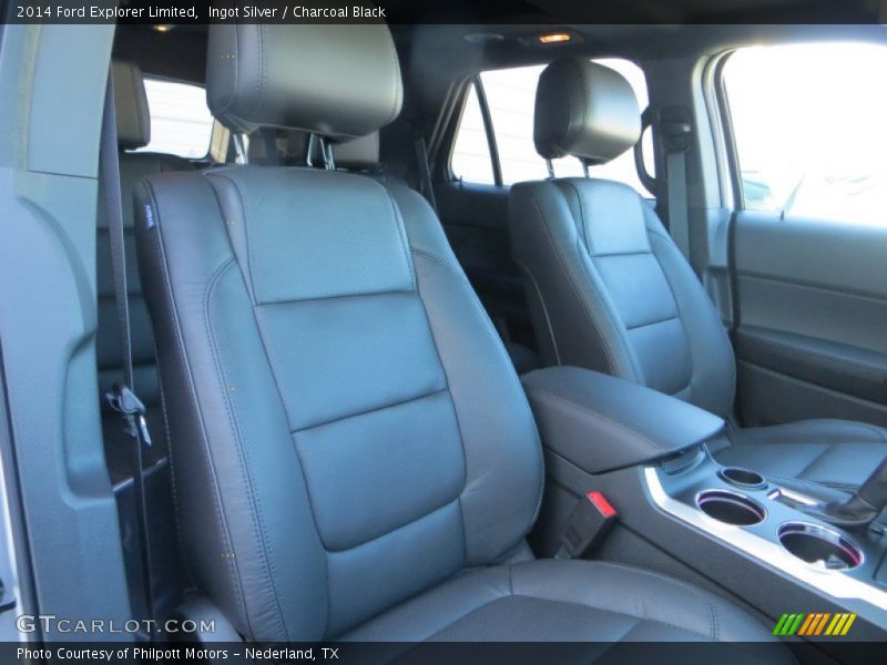 Ingot Silver / Charcoal Black 2014 Ford Explorer Limited