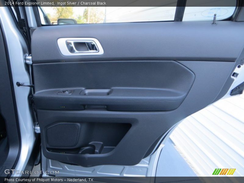 Ingot Silver / Charcoal Black 2014 Ford Explorer Limited