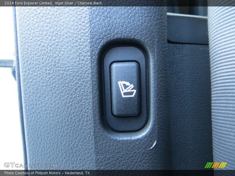 Ingot Silver / Charcoal Black 2014 Ford Explorer Limited
