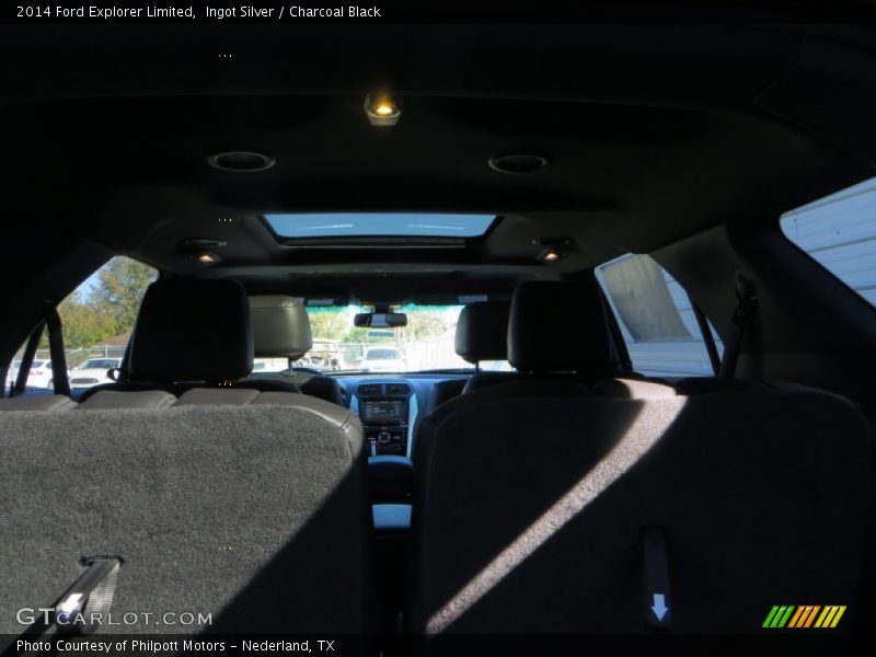 Ingot Silver / Charcoal Black 2014 Ford Explorer Limited